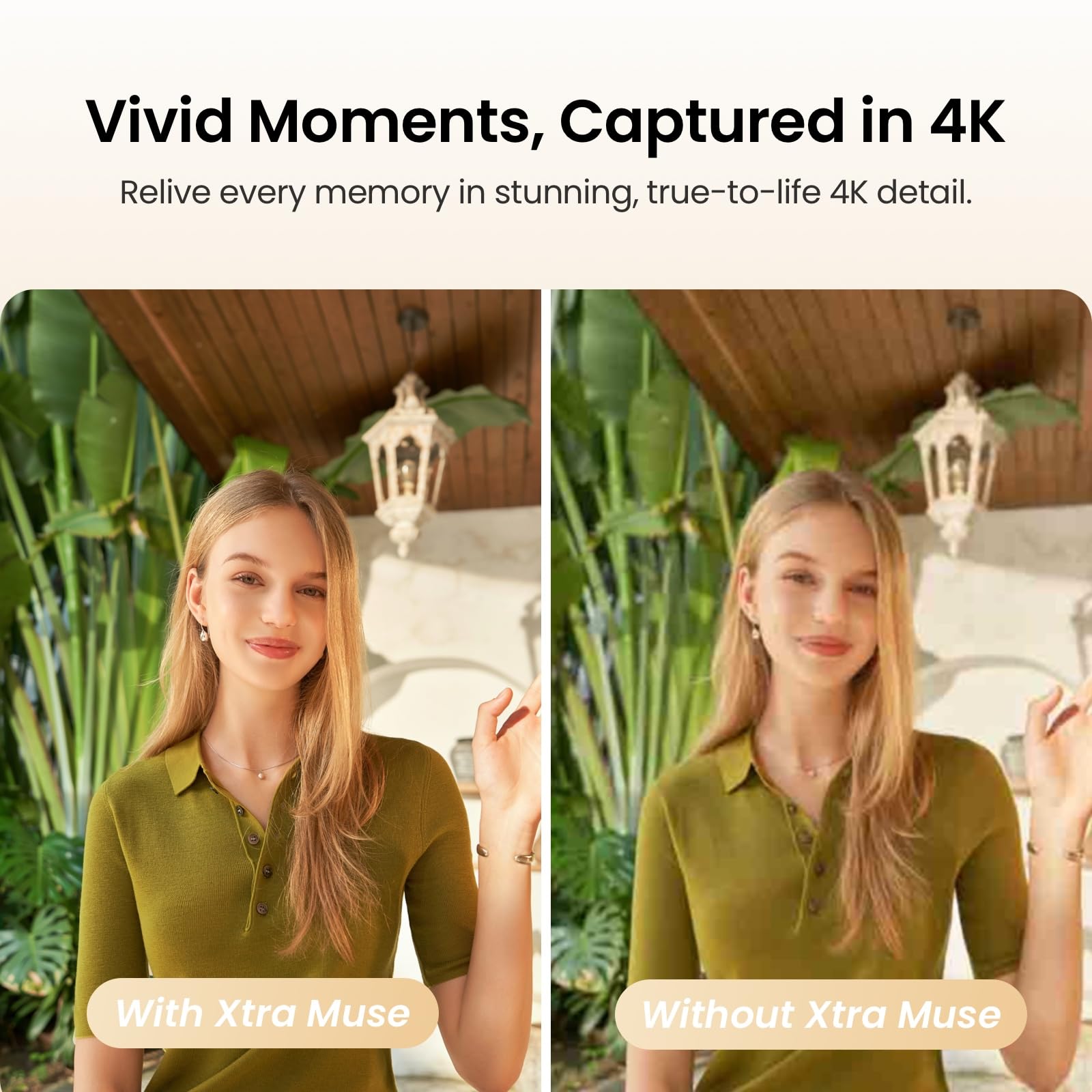 Xtra Muse, Vlogging Camera with 1'' CMOS & 4K/120fps Videos Xtra Muse, Vlogging Camera with 1'' CMOS & 4K/120fps Videos