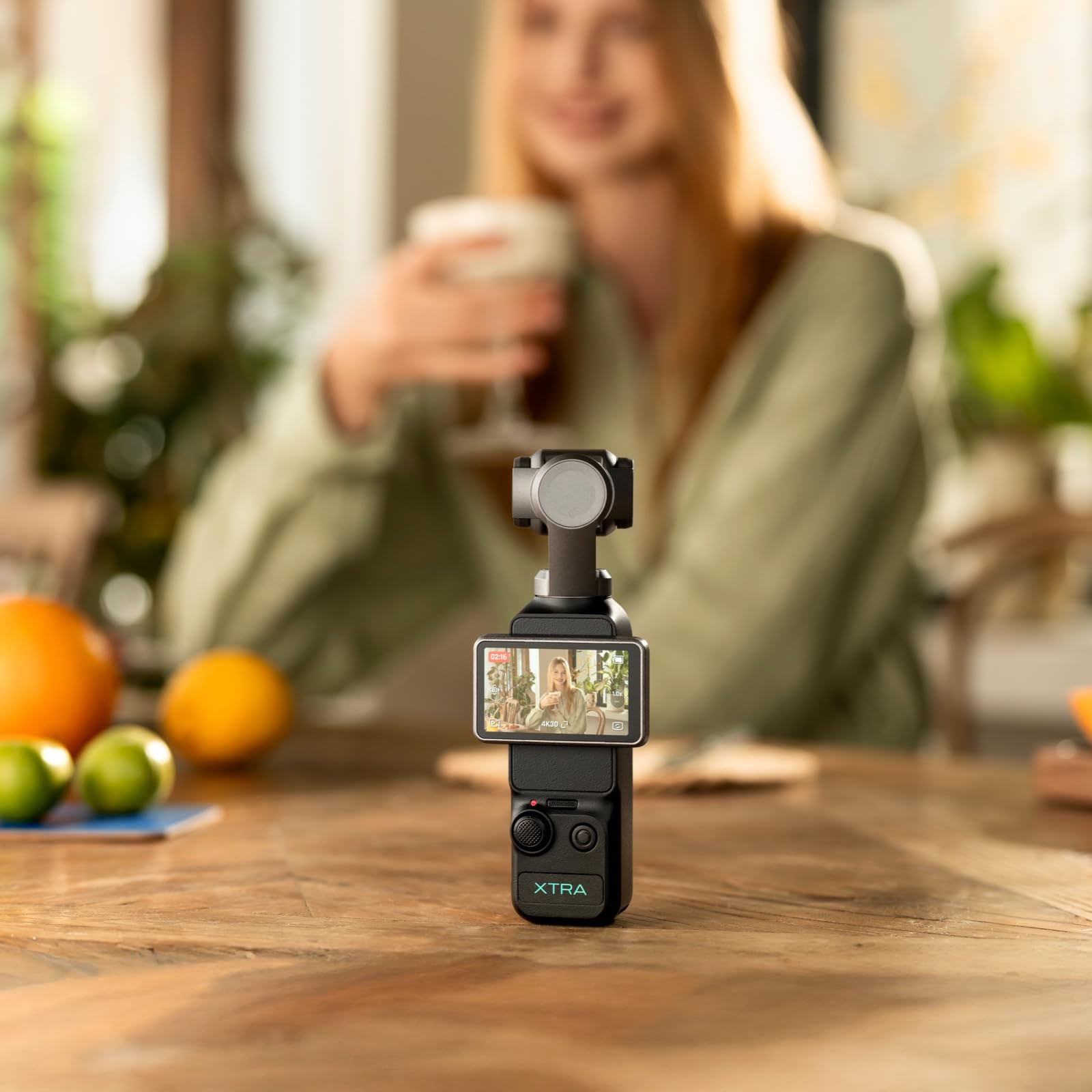 Xtra Muse, Vlogging Camera with 1'' CMOS & 4K/120fps Videos Xtra Muse, Vlogging Camera with 1'' CMOS & 4K/120fps Videos