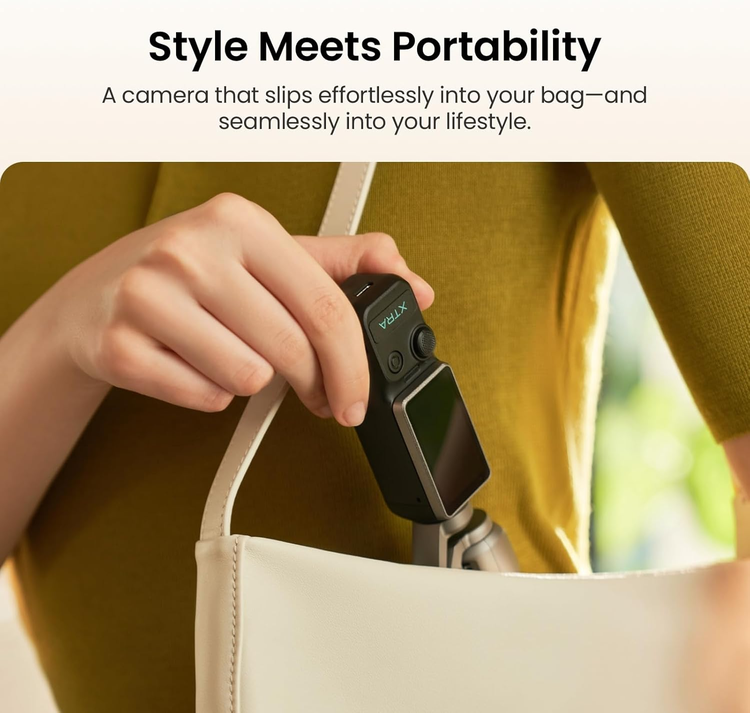 كاميرا إكسترا ميوز لتسجيل الفيديوهات، تسجيل فيديو بدقة 4K/120 إطارًا في الثانية، كاميرا جيب مزودة بمثبت جيمبال ثلاثي المحاور كاميرا إكسترا ميوز لتسجيل الفيديوهات، تسجيل فيديو بدقة 4K/120 إطارًا في الثانية، كاميرا جيب مزودة بمثبت جيمبال ثلاثي المحاور