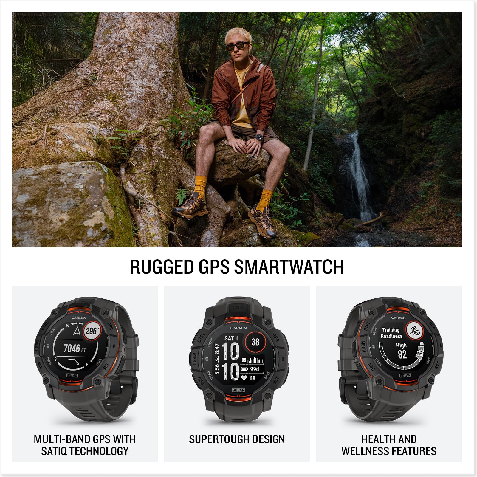 Instinct 3 Solar Smartwatch Instinct 3 Solar Smartwatch